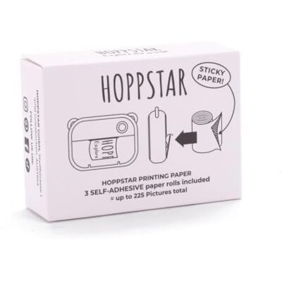Hoppstar Andere merken Model navulverpakking 3 rollen zelfklevend papier Hoppstar Andere merken Model navulverpakking 3 rollen zelfklevend papier