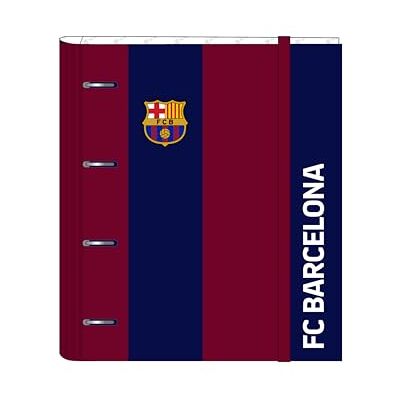 safta F.C. Barcelona 4-ringband 35 cm met 100 vellen A4, ideaal voor kinderen van verschillende leeftijden, comfortabel en veelzijdig, kwaliteit en sterkte, 27 x 3,5 x 32 cm, kleur: marineblauw/granaat,, safta F.C. Barcelona 4-ringband 35 cm met 100 vellen A4, ideaal voor kinderen van verschillende leeftijden, comfortabel en veelzijdig, kwaliteit en sterkte, 27 x 3,5 x 32 cm, kleur: marineblauw/granaat,,