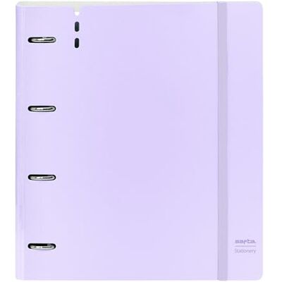 safta Ordner met 4 ringen van 35 mm, met navulverpakking, 100 vellen A4, ideaal voor kinderen van verschillende leeftijden, comfortabel en veelzijdig, kwaliteit en sterkte, 27 x 4 x 32 cm, paars, safta Ordner met 4 ringen van 35 mm, met navulverpakking, 100 vellen A4, ideaal voor kinderen van verschillende leeftijden, comfortabel en veelzijdig, kwaliteit en sterkte, 27 x 4 x 32 cm, paars,