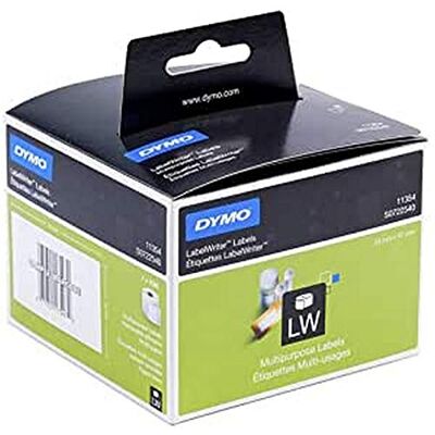 Dymo Multifunctionele etiketten 32 x 57 mm wit 1000 x 11354 Dymo Multifunctionele etiketten 32 x 57 mm wit 1000 x 11354