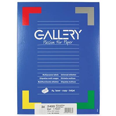 Gallery Labels 70 x 37 mm 100 vellen Gallery Labels 70 x 37 mm 100 vellen
