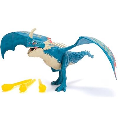 Dreamworks Dragons How To Train Your Dragon Figuur met Stormfuncties 25 cm Vuurspuwende gelede figuur Inclusief 3 Projectielen Realistische bewegingen Speelgoed voor kinderen vanaf 4 jaar Dreamworks Dragons How To Train Your Dragon Figuur met Stormfuncties 25 cm Vuurspuwende gelede figuur Inclusief 3 Projectielen Realistische bewegingen Speelgoed voor kinderen vanaf 4 jaar
