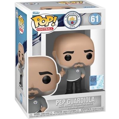 Funko Pop! Football: Mancity Pep Guardiola Manchester City FC Vinyl figuur om te verzamelen Cadeau-idee Officiële Producten Speelgoed voor Kinderen en Volwassenen Sportfans Funko Pop! Football: Mancity Pep Guardiola Manchester City FC Vinyl figuur om te verzamelen Cadeau-idee Officiële Producten Speelgoed voor Kinderen en Volwassenen Sportfans