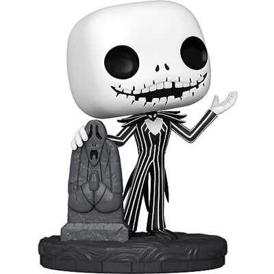 Funko Pop! Disney: The Nightmare Before Christmas 30th Jack Skellington With Gravestone Vinyl Figuur om te verzamelen Cadeau-idee Officiële Producten Movies Fans Funko Pop! Disney: The Nightmare Before Christmas 30th Jack Skellington With Gravestone Vinyl Figuur om te verzamelen Cadeau-idee Officiële Producten Movies Fans