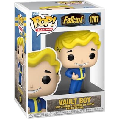 Funko Pop! TV: Fallout Vault Boy 1/6 kans voor ChaseASE variant Fallout (TV) Vinyl verzamelfiguur cadeau-idee officiële merchandising tv-fans Funko Pop! TV: Fallout Vault Boy 1/6 kans voor ChaseASE variant Fallout (TV) Vinyl verzamelfiguur cadeau-idee officiële merchandising tv-fans