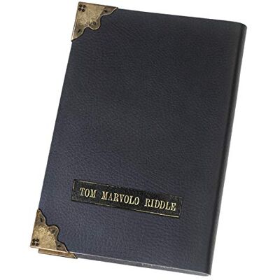 The Noble Collection Harry Potter Tom Riddle Diary – 8 inch (21 cm) dagboek replica – inclusief blanco pagina's en metalen hoekplaten – Harry Potter filmset filmrekwisieten cadeau The Noble Collection Harry Potter Tom Riddle Diary – 8 inch (21 cm) dagboek replica – inclusief blanco pagina's en metalen hoekplaten – Harry Potter filmset filmrekwisieten cadeau