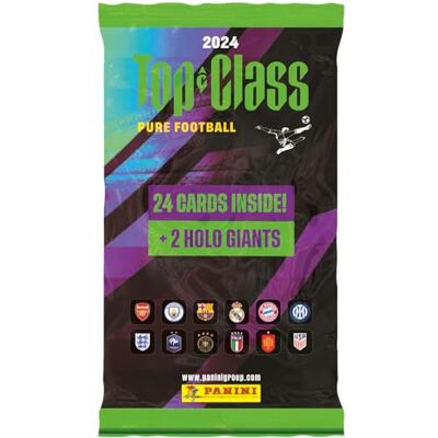 Panini Top Class FIFA 2024 Trading Cards Fat Pack 24 2 Holo Giants, 004892B26FPF Panini Top Class FIFA 2024 Trading Cards Fat Pack 24 2 Holo Giants, 004892B26FPF