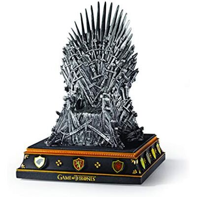 Game of Thrones De Noble Collection Iron Throne Bookend 28 cm met de hand beschilderde Bookend Stand TV Show Props Replica's Geschenken Game of Thrones De Noble Collection Iron Throne Bookend 28 cm met de hand beschilderde Bookend Stand TV Show Props Replica's Geschenken