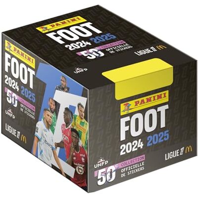 Panini Foot 2024-2025 Ligue 1 McDonald's Box met 50 zakken, 004842BOX50F Panini Foot 2024-2025 Ligue 1 McDonald's Box met 50 zakken, 004842BOX50F