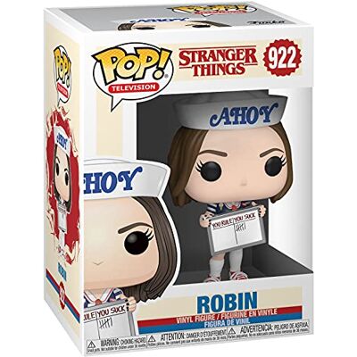 Funko Stranger Things Season 3 Robin Vinylfiguur 922 Pop! standaard 100% vinyl Fan merch, TV-series Funko Stranger Things Season 3 Robin Vinylfiguur 922 Pop! standaard 100% vinyl Fan merch, TV-series