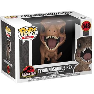Funko Pop! Movies: Jurassic Park Tyrannosaurus Vinyl figuur om te verzamelen Cadeau-idee Officiële Producten Speelgoed voor Kinderen en Volwassenen Movies Fans Funko Pop! Movies: Jurassic Park Tyrannosaurus Vinyl figuur om te verzamelen Cadeau-idee Officiële Producten Speelgoed voor Kinderen en Volwassenen Movies Fans