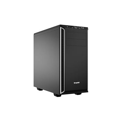 be quiet! Tais-toi ! Pure Base 600 Midi Tower Zwart, Zilver be quiet! Tais-toi ! Pure Base 600 Midi Tower Zwart, Zilver