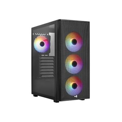 Aerocool PC-behuizing Medium Tower Designer G v1 (zwart) Aerocool PC-behuizing Medium Tower Designer G v1 (zwart)
