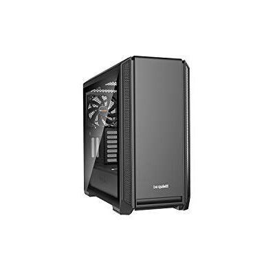 be quiet! Silent Base 601 venster ATX Midi pc-behuizing twee 140 mm ventilatoren extra dikke isolatiemat van 10 mm netenvelop zwart BGW26 be quiet! Silent Base 601 venster ATX Midi pc-behuizing twee 140 mm ventilatoren extra dikke isolatiemat van 10 mm netenvelop zwart BGW26