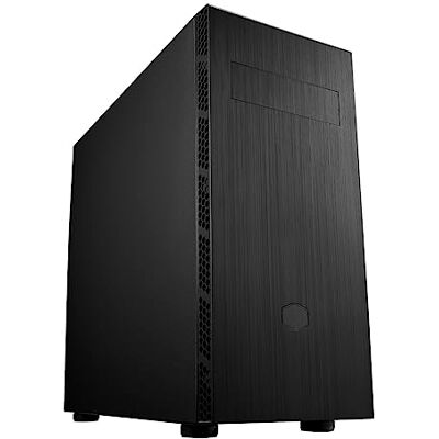 Cooler Master MasterBox MB600L V2 met ODD, pc-behuizing van geborsteld staal met zijdelingse ventilatie, verbeterde koelconfiguraties, ruime binnenkant, geventileerde PSU-kooi, stalen plaat Cooler Master MasterBox MB600L V2 met ODD, pc-behuizing van geborsteld staal met zijdelingse ventilatie, verbeterde koelconfiguraties, ruime binnenkant, geventileerde PSU-kooi, stalen plaat