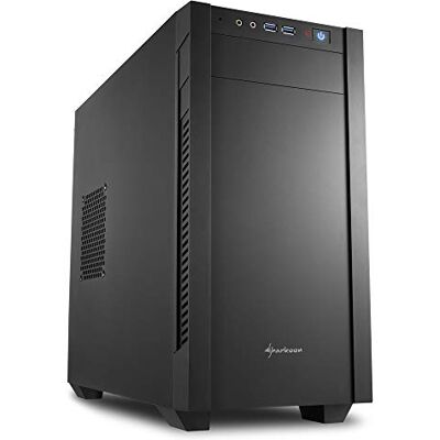 Sharkoon S1000 Micro ATX Behuizing Zwart Sharkoon S1000 Micro ATX Behuizing Zwart