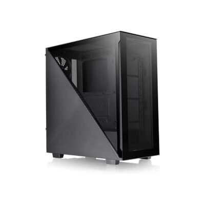 Thermaltake Divider CA-1S2-00M1WN-00 TG ATX Midi Tower PC-behuizing gehard glas zwart Thermaltake Divider CA-1S2-00M1WN-00 TG ATX Midi Tower PC-behuizing gehard glas zwart