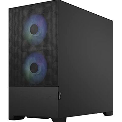 Fractal Design Pop Mini Air RGB Zwart Computer Case TG Duidelijke Tint Aangemaakt Glas Fractal Design Pop Mini Air RGB Zwart Computer Case TG Duidelijke Tint Aangemaakt Glas