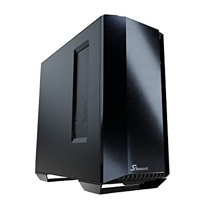 Seasonic Syncro Q704 ATX ITX behuizing voor gaming-computer met voeding DGC-650, 650 W, zwart Seasonic Syncro Q704 ATX ITX behuizing voor gaming-computer met voeding DGC-650, 650 W, zwart