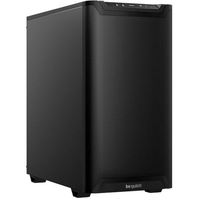 be quiet! Pure Base 501 Airflow Black PC-behuizing, 2 x 140 mm vooraf geïnstalleerde Pure Wings 3 ventilator, hoge statische druk, ruim design, compacte afmetingen, USB 3.2 Gen 2 type C be quiet! Pure Base 501 Airflow Black PC-behuizing, 2 x 140 mm vooraf geïnstalleerde Pure Wings 3 ventilator, hoge statische druk, ruim design, compacte afmetingen, USB 3.2 Gen 2 type C