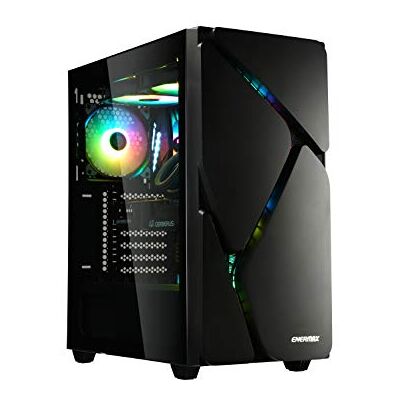 Enermax MARBLESHELL MS30 Black ARGB Gaming PC Behuizing Medium Tower ATX venster van gehard glas ARGB-ventilatoren Enermax MARBLESHELL MS30 Black ARGB Gaming PC Behuizing Medium Tower ATX venster van gehard glas ARGB-ventilatoren