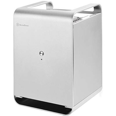 Silverstone SST-CS01S-HS Mini-ITX computerbehuizing met Hot Swap-lade, zilver Silverstone SST-CS01S-HS Mini-ITX computerbehuizing met Hot Swap-lade, zilver