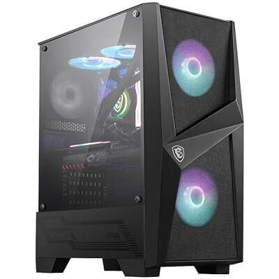 MSI MAG FORGE 100R Pc-behuizing – ATX, midi-toren MSI MAG FORGE 100R Pc-behuizing – ATX, midi-toren