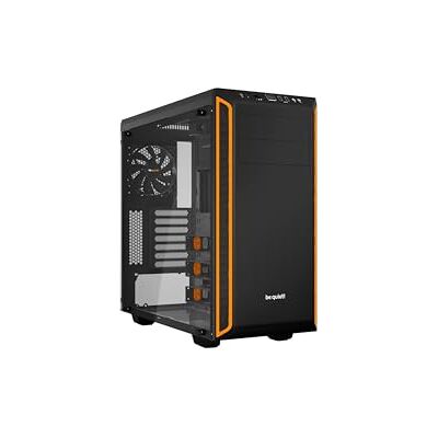 be quiet! Pure Base 600 Window Orange PC-behuizing, 2 Pure Wings 2 ventilatoren, radiatoren tot 360 mm, ventilatorbesturing met 3 niveaus, zijvenster van gehard glas be quiet! Pure Base 600 Window Orange PC-behuizing, 2 Pure Wings 2 ventilatoren, radiatoren tot 360 mm, ventilatorbesturing met 3 niveaus, zijvenster van gehard glas