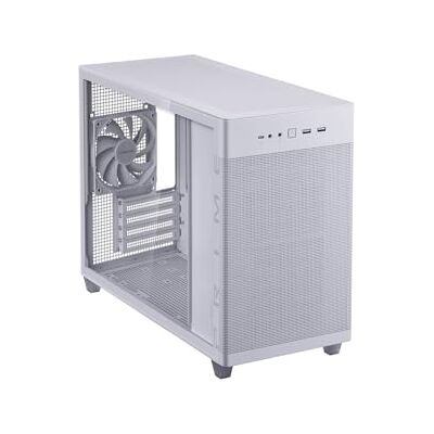 Asus Prime AP201 Cristal Templado Small Tower USB 3.2 Wit Asus Prime AP201 Cristal Templado Small Tower USB 3.2 Wit