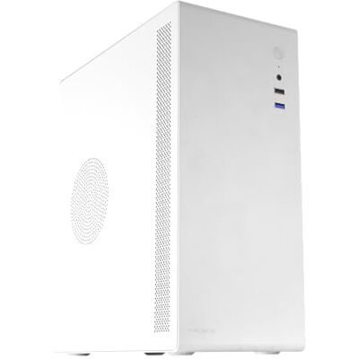 Tacens Nova Ultracompacte Micro-ATX pc-behuizing, ultra-sterk volledig metalen design, 1 x 80 mm achterventilator, mini-tower met grote interne capaciteit, wit Tacens Nova Ultracompacte Micro-ATX pc-behuizing, ultra-sterk volledig metalen design, 1 x 80 mm achterventilator, mini-tower met grote interne capaciteit, wit