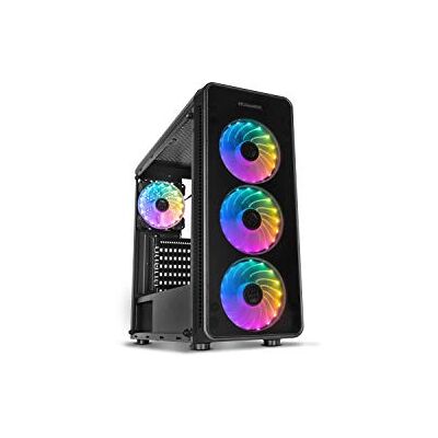 Xtreme NOX Hummer TGM Midi-Tower zwart PC-behuizing (Midi-Tower, PC, SPCC, zwart, ATX, Micro-ATX, Mini-ITX, games) Xtreme NOX Hummer TGM Midi-Tower zwart PC-behuizing (Midi-Tower, PC, SPCC, zwart, ATX, Micro-ATX, Mini-ITX, games)