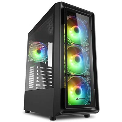 Sharkoon TK4 RGB, pc-behuizing Sharkoon TK4 RGB, pc-behuizing