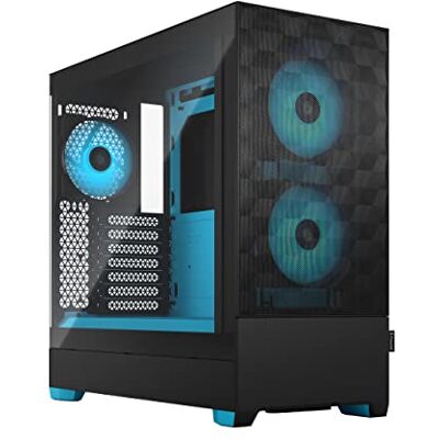 Fractal Design Pop Air Tower Zwart, Cyaan Fractal Design Pop Air Tower Zwart, Cyaan
