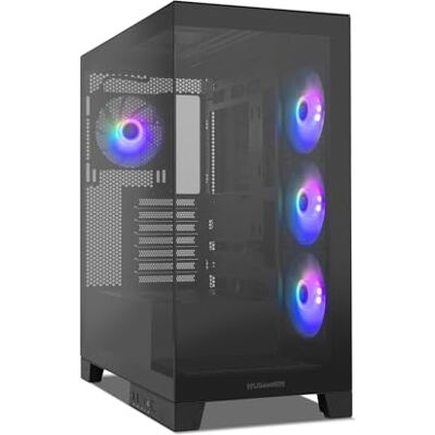 Xtreme Nox Hummer Glock Pc Tower Case One Size Xtreme Nox Hummer Glock Pc Tower Case One Size