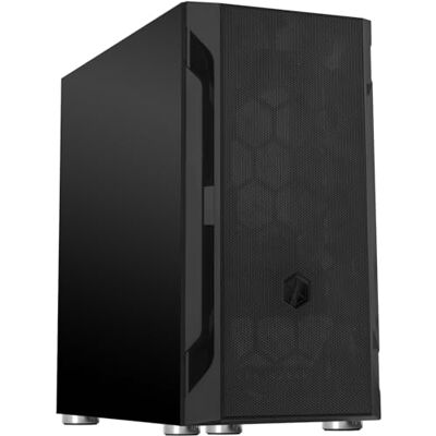 Silverstone Technology FARA H1M, zwart, Micro-ATX, stalen rooster, kunststof, stalen behuizing, 120 mm x 1 ventilator inbegrepen, SST-FAH1 MB Silverstone Technology FARA H1M, zwart, Micro-ATX, stalen rooster, kunststof, stalen behuizing, 120 mm x 1 ventilator inbegrepen, SST-FAH1 MB