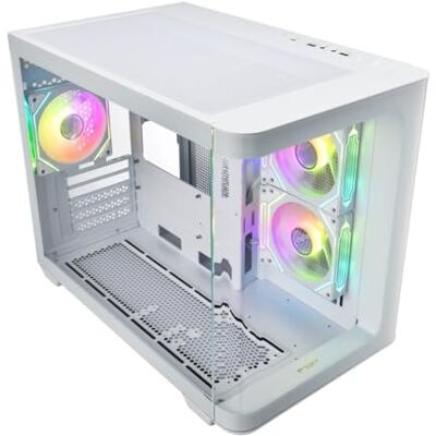 Fortron FSP GEH Mini S380-WA Micro-ATX/Mini-ITX o.N. wit Fortron FSP GEH Mini S380-WA Micro-ATX/Mini-ITX o.N. wit