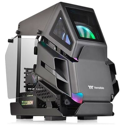 Thermaltake Ah T200 2 x Crystal Micro Atx PC Tower Case One Size Thermaltake Ah T200 2 x Crystal Micro Atx PC Tower Case One Size