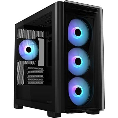 Asus Beschermhoes A23 Plus TG ARGB zwart Asus Beschermhoes A23 Plus TG ARGB zwart