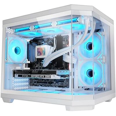 Mars Gaming MARSGAMING MC-3TCOREM, gepersonaliseerde micro-ATX gaming-behuizing, drievoudig gehard glas, ontwerp met dubbele kamer, ondersteunt 360 mm waterkoeling, kabelbeheer, mini-toren pc, USB-C, wit Mars Gaming MARSGAMING MC-3TCOREM, gepersonaliseerde micro-ATX gaming-behuizing, drievoudig gehard glas, ontwerp met dubbele kamer, ondersteunt 360 mm waterkoeling, kabelbeheer, mini-toren pc, USB-C, wit