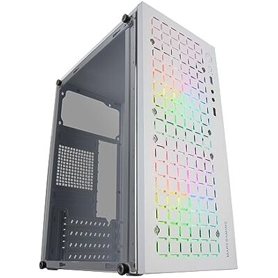 Mars Gaming MARSGAMING MC-CORE Gaming-behuizing, compact, MicroATX, frontdesign, metalen mesh, geïntegreerd zijvenster, 2 x FRGB 120 mm ventilatoren Mars Gaming MARSGAMING MC-CORE Gaming-behuizing, compact, MicroATX, frontdesign, metalen mesh, geïntegreerd zijvenster, 2 x FRGB 120 mm ventilatoren