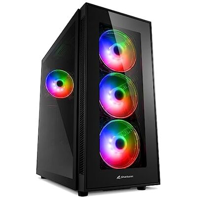 Sharkoon TG5 Pro RGB, ATX PC behuizing Sharkoon TG5 Pro RGB, ATX PC behuizing