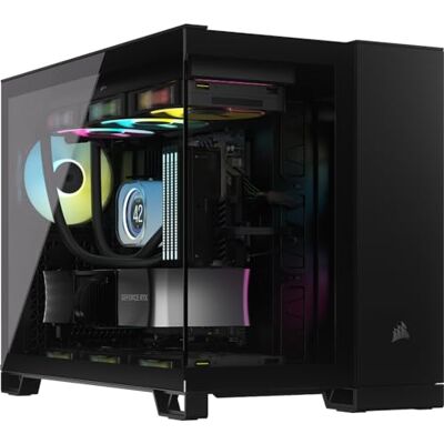 Corsair 2500 x Rgb PC Tower Case One Size Corsair 2500 x Rgb PC Tower Case One Size