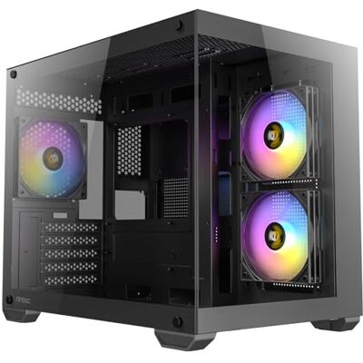 Antec CX600M ARGB B PC-behuizing Micro-ATX Gaming, zwart Antec CX600M ARGB B PC-behuizing Micro-ATX Gaming, zwart