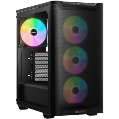 be quiet! Pure Base 501 LX Black PC-behuizing, spectaculaire lichteffecten 4 vooraf geïnstalleerde Light Wings PWM-ventilatoren, ARGB-verlichting, ARGB-controller en PWM-hub, hoge statische druk be quiet! Pure Base 501 LX Black PC-behuizing, spectaculaire lichteffecten 4 vooraf geïnstalleerde Light Wings PWM-ventilatoren, ARGB-verlichting, ARGB-controller en PWM-hub, hoge statische druk