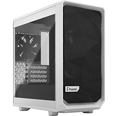 Fractal Design Meshify 2 Mini White gehard glas helder tint Fractal Design Meshify 2 Mini White gehard glas helder tint