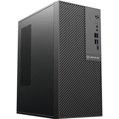 Unykach Micro ATX NUMEN 500 Pro Type C computerbehuizing, 17 liter met 5 USB-poorten, compatibel met ATX-bronnen, 3,5 inch bays en grafische kaarten tot 180 mm Unykach Micro ATX NUMEN 500 Pro Type C computerbehuizing, 17 liter met 5 USB-poorten, compatibel met ATX-bronnen, 3,5 inch bays en grafische kaarten tot 180 mm