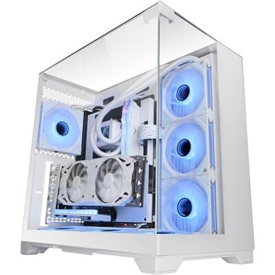 Mars Gaming MC-Vision Caja ATX Triple Cristal Templado Sin Marco Diseño Doble Cámara USB 3.0 wit Mars Gaming MC-Vision Caja ATX Triple Cristal Templado Sin Marco Diseño Doble Cámara USB 3.0 wit