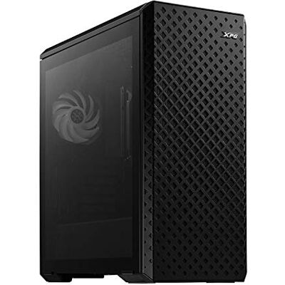 XPG Adata Defender Pro E-ATX middelgroot pc-chassis met MESH frontpaneel, RGB-verlichtingsstrips, afneembaar stoffilter, USB 3.0 I/O-poorten, zwart XPG Adata Defender Pro E-ATX middelgroot pc-chassis met MESH frontpaneel, RGB-verlichtingsstrips, afneembaar stoffilter, USB 3.0 I/O-poorten, zwart