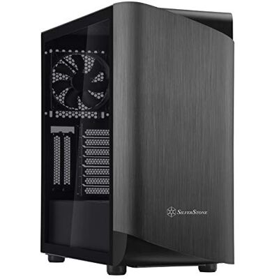 Silverstone SETA A1 Midi Tower Zwart, Titanium Silverstone SETA A1 Midi Tower Zwart, Titanium