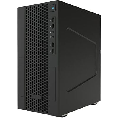 Itek SMALLCOM-P Mini Tower behuizing, MATX, USB 3, 2 x USB2, Type-C, mesh, zwart Itek SMALLCOM-P Mini Tower behuizing, MATX, USB 3, 2 x USB2, Type-C, mesh, zwart